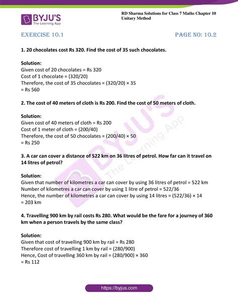 Image result for Unitary Method Math Problems