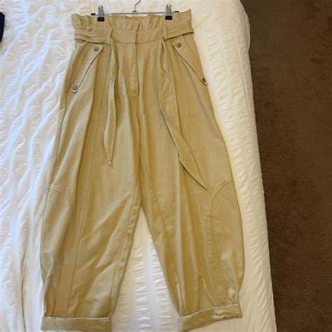 Women's Tan Trousers | Depop