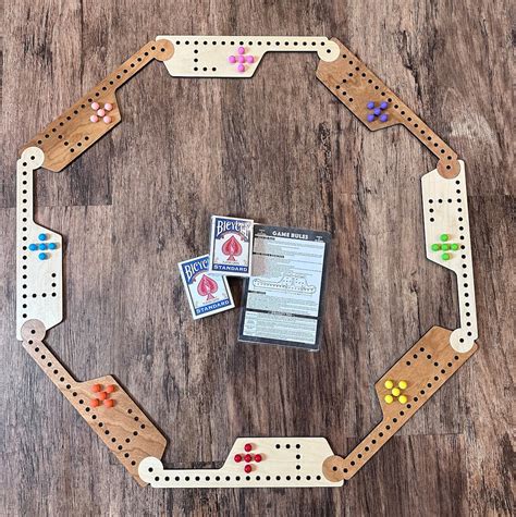 Jokers and Marbles Pegs and Jokers Game Board Personalizable 2-8 ...