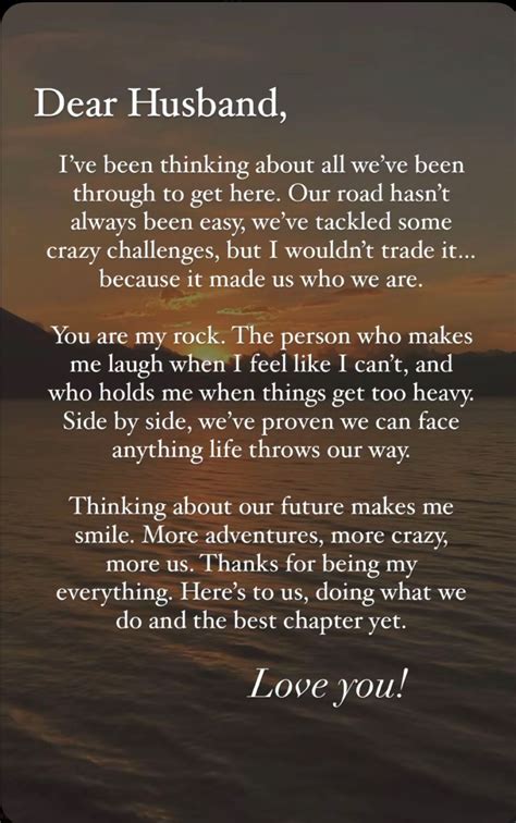 Pin by Irma Tavarez on Husband ️ | Love my husband quotes, Anniversary ...