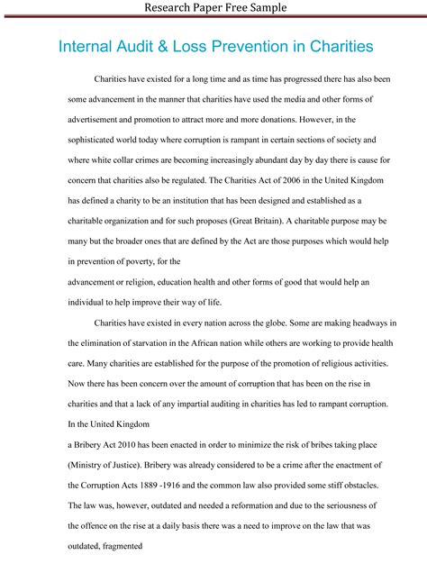 Image result for Research Paper Examples