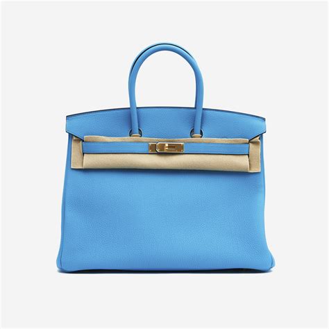 Hermès Birkin Togo 35 Bleu Du Nord | SACLÀB