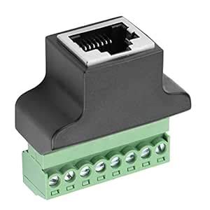 Adium RJ45 Female Adapter Conversion Head, Professional Light Weight ...