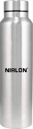 NIRLON Thirst Cool Single Wall Stainless Steel Fridge Water Bottle 1000 ...