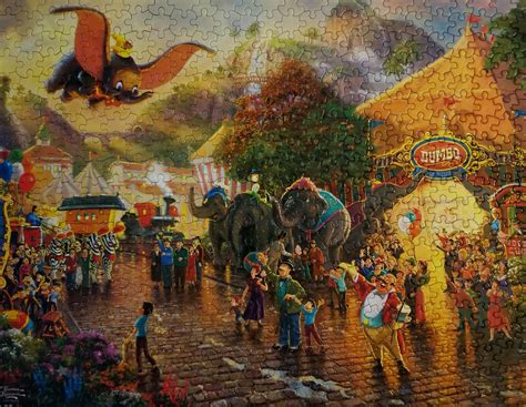 [ENTRY] Disney Thomas Kinkade Ceaco 1000pcs : r/Jigsawpuzzles