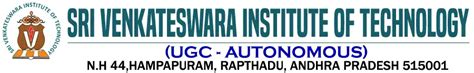 SRI VENKATESWARA INSTITUTE OF TECHNOLOGY