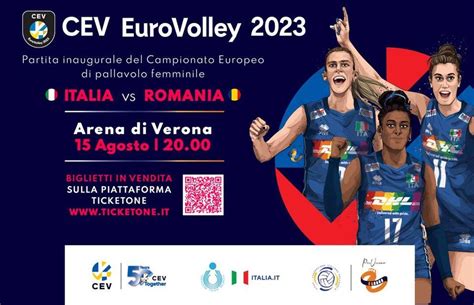 EuroVolley 2023 - Arena di Verona , Arena di Verona, 15 August 2023 ...