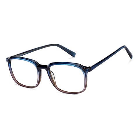 Buy Brown Blue Full Rim Square John Jacobs Rich Acetate JJ E13791 -C2 ...