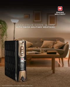 SWISS MILITARY HeatMax Oil Filled Room Heater Price in India - Buy ...