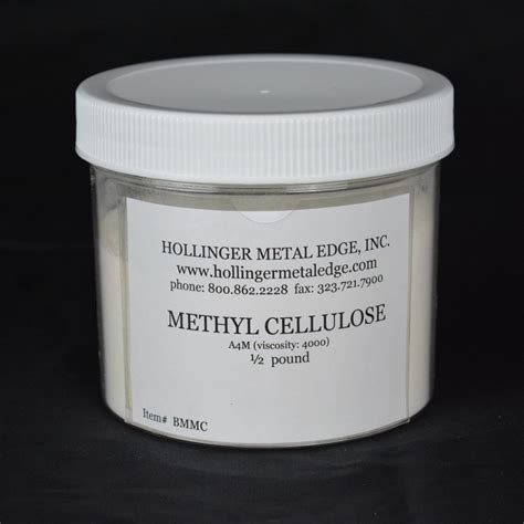 Methyl Cellulose - Hollinger Metal Edge
