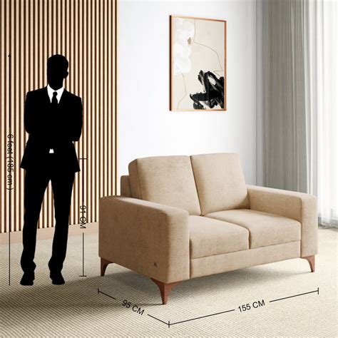 Buy Quebec NXT Chenille 2-Seater Sofa - Customized Furniture from Home ...