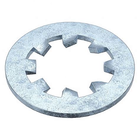 Steel, 3/8 in Screw Sz, Internal Tooth Lock Washer - 6YY94 ...