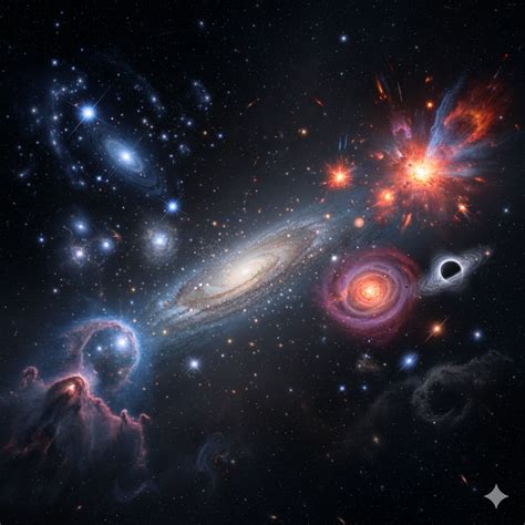 Types of stars according to their formation.