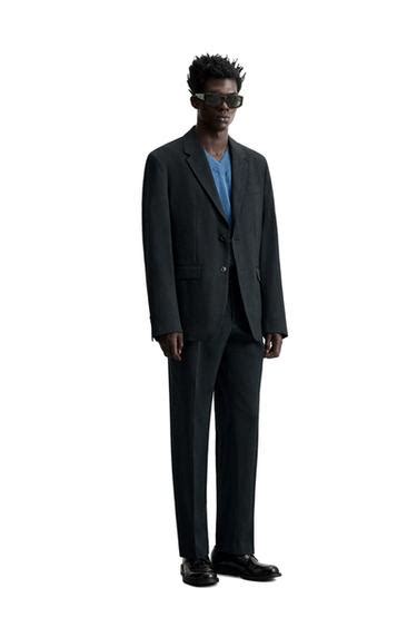 Men's Blue and Navy Blazers | Explore our New Arrivals | ZARA India