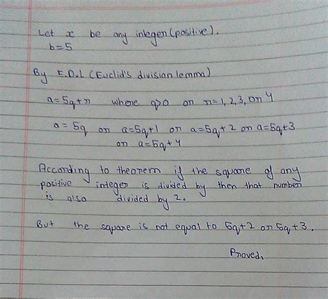 Show that the square of any positive integer cannot be in the form of ...