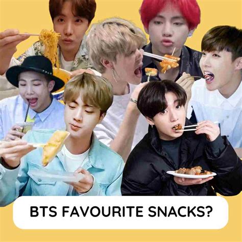 Image result for BTS Snacks Time