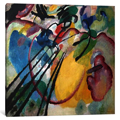 iCanvasART 1 Piece Improvisation 26 (Rowing) Canvas Print by Wassily ...