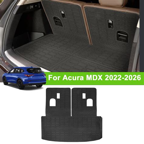 Cargo Liner Backrest Mat fit 2022 2023 2024 2025 2026 Acura MDX SUV ...