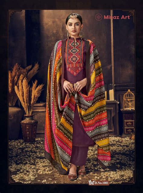 MINAZ ART MARHABA Patch work Suits