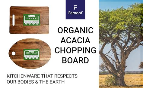 Buy FEMORA Wooden Cutting Board for Kitchen | 1 Year Warranty ...