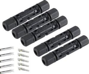 RIVER FOX MC4 Connector for Solar Panels (5 Sets) mc4 connectors Wire ...