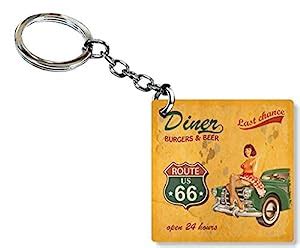 Saltine Open 24 Hours Design Keychain for Home and Personal Use ...