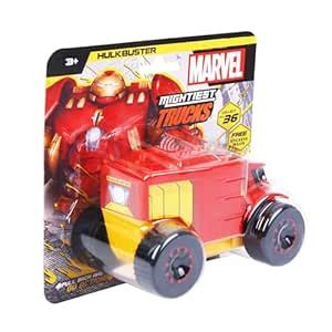 SKOODLE Marvel Pull-Back Monster Truck - Hulk Buster Edition, Marvel ...