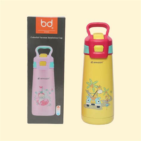 ZOO themed Vacuum Insulation Cup sipper Water Bottle- 500 ml – Kidspark