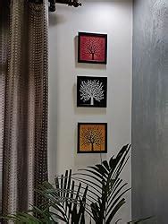 Indianara 3 Piece Set of Framed Wall Hanging Decor Modern Art(1066 ...