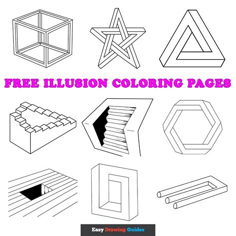 Easy Illusion Drawings Op Art Tutorials For Beginners THAT ART