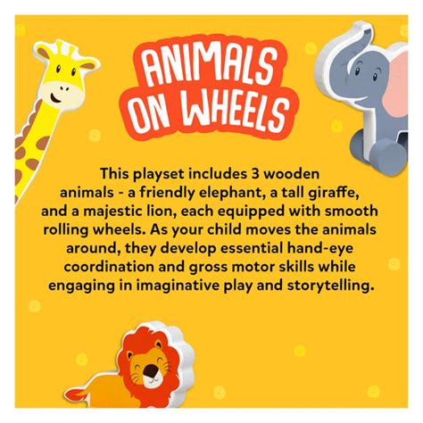 Buy Wooden Animals Online | Animal Toy Set | At Best Price