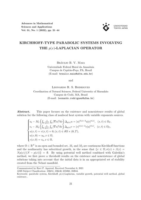 Image result for Defination of Parabolic Operator