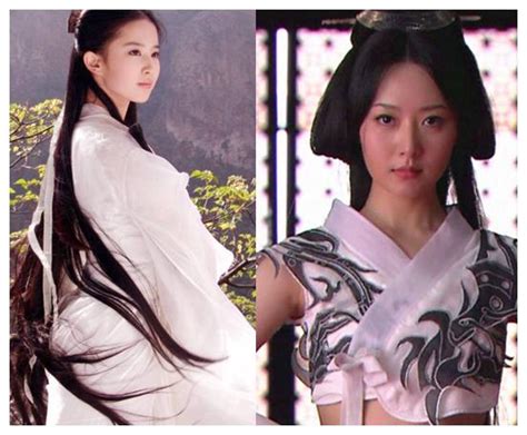 刘亦菲和白冰都是“神仙姐姐”当她们同框后，仅看侧脸就分出高低__财经头条