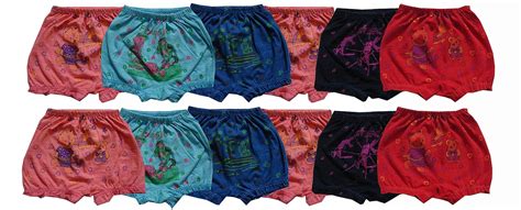 Buy KIFAYATI BAZAR kids cotton printed bloomer drawer pack of 12 ...