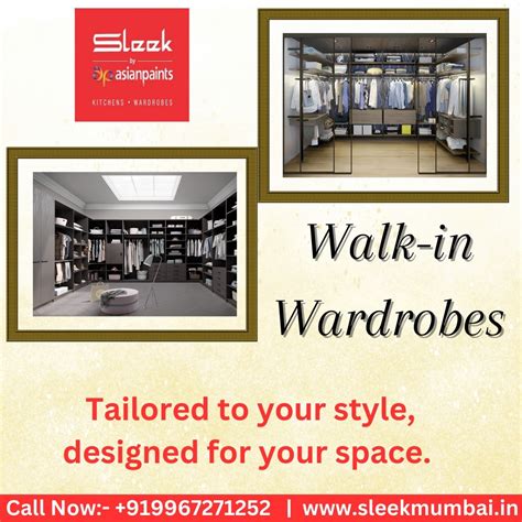 Elevate Your Lifestyle with Sleek Walk-in Wardrobes | Sleek Kitchens ...