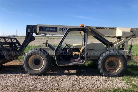 Forklift, Ingersoll-Rand Telehandler VR-843, 110HP, Qty 1 | GovDeals
