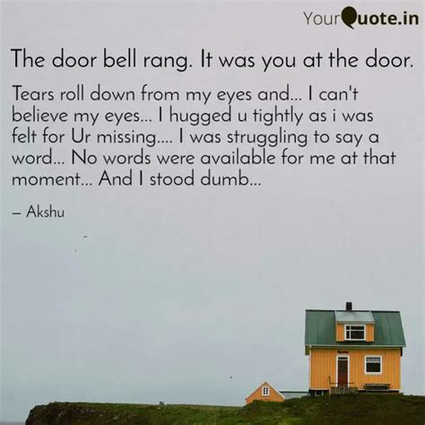 Tears roll down from my e... | Quotes & Writings by Akshaya Akshu ...
