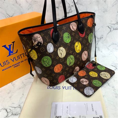 louis vuitton canta neverfull mm yeni baski hakiki deri ithal 32x29 cm ...