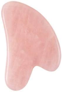Osking Natural Jade Gua Sha Scraping Massage Tool , Pink Rose Quartz ...