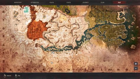 Map - Conan Exiles | Interface In Game