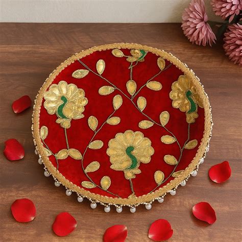 Mayur Pooja thali – Royal Entice