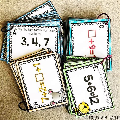 Image result for Math Task Cards