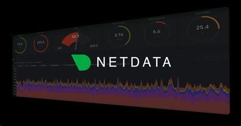 Netdata Dashboard 的图像结果