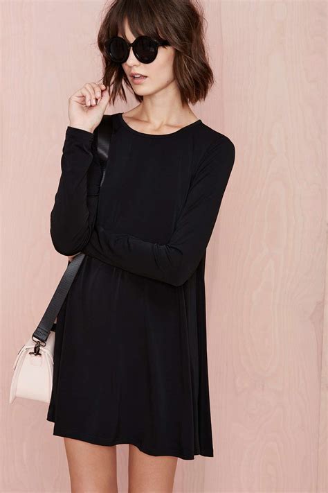 Full Swing Dress - Black | Fashion, Black dress, Cute black dress