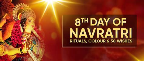 8th Day of Navratri 2025: Date, Colour, 50 Wishes & Quotes