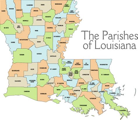 Louisiana Map