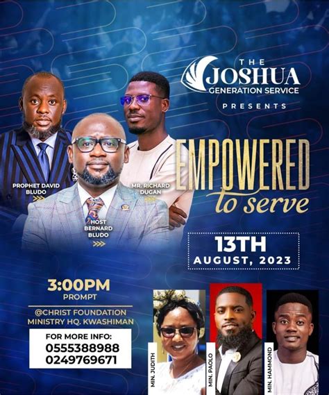 Joshua Generation Service , Kwashieman, Accra, 24 December 2023 ...