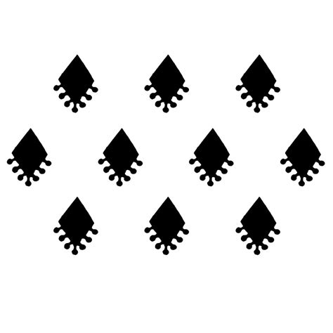 Comet Busters® Black Fusion Abstract Bindis PVC Bindi (8mm ...