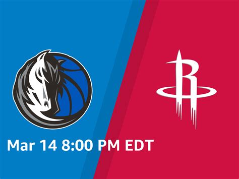 Prime Video: Mavericks at Rockets