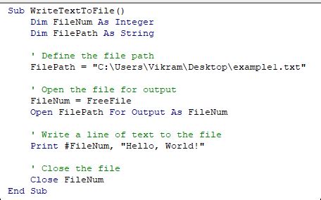 Image result for VB.NET Making a Txt File